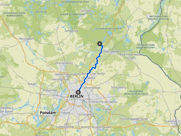 BERLIN BP So Nach Berlin GravelTour Komoot